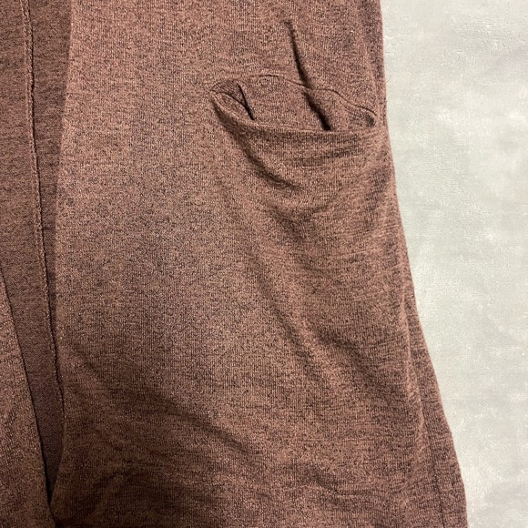 🌸Brown Open Front Cardigan - Picture 2 of 5